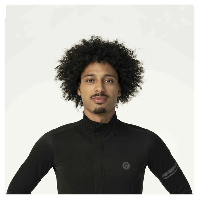 AGU Performance Rain Long Sleeve Jersey S Black - 3XL Black - Image 7