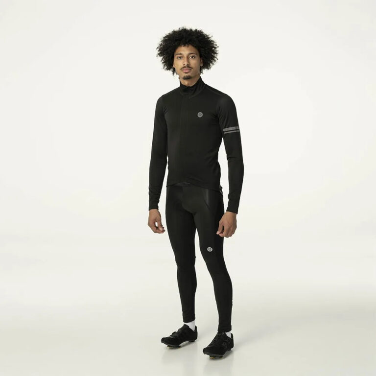 AGU Performance Rain Long Sleeve Jersey S Black - 3XL Black - Image 8