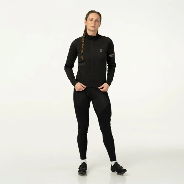 AGU Performance Rain Long Sleeve Jersey XS Black - 2XL Black - Image 8