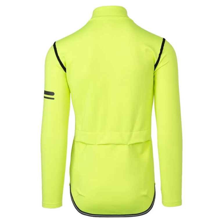 AGU Performance Rain Long Sleeve Jersey S Fluo Yellow - 3XL Fluo Yellow - Image 4