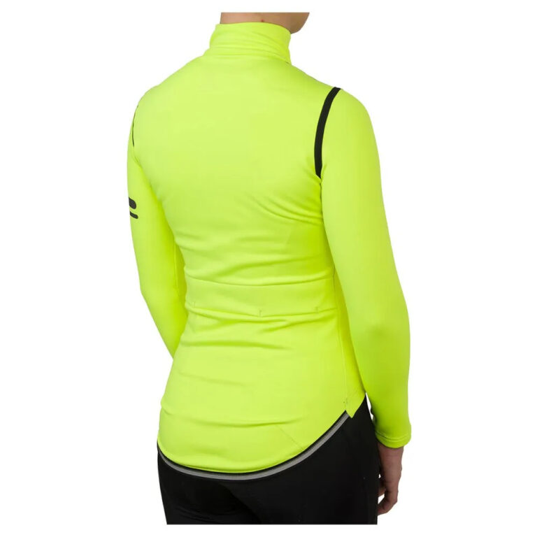 AGU Performance Rain Long Sleeve Jersey XS Fluo Yellow - 2XL Fluo Yellow - Image 2