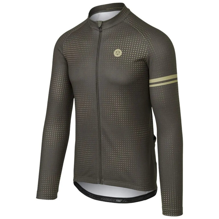 AGU Pixel Essential Long Sleeve Jersey S Forest Green - 3XL Forest Green - Image 3