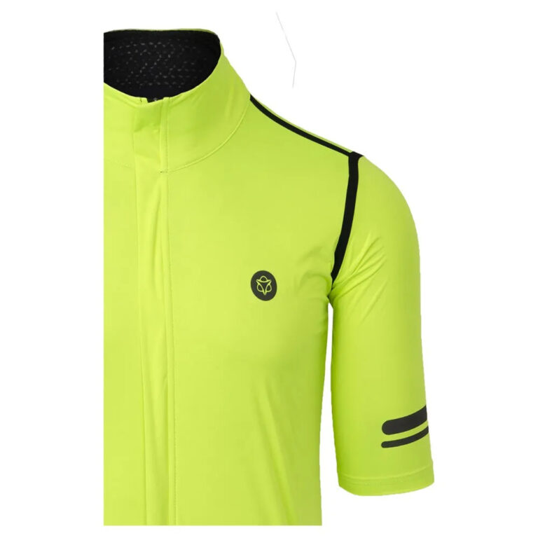 AGU Premium Rain Short Sleeve Jersey S Neon Yellow - 3XL Neon Yellow - Image 5