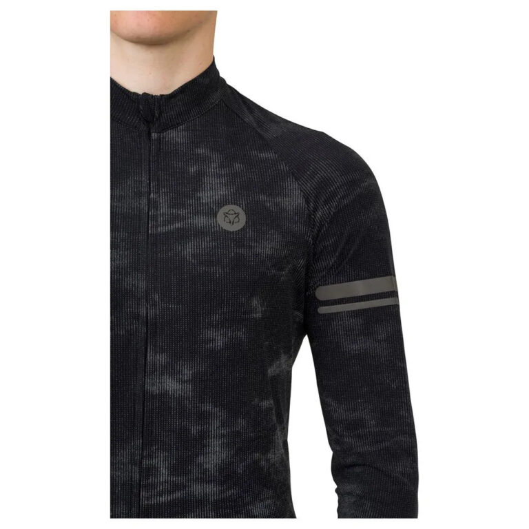 AGU Reflective Essential Long Sleeve Jersey 3XL Reflection Black - Image 5