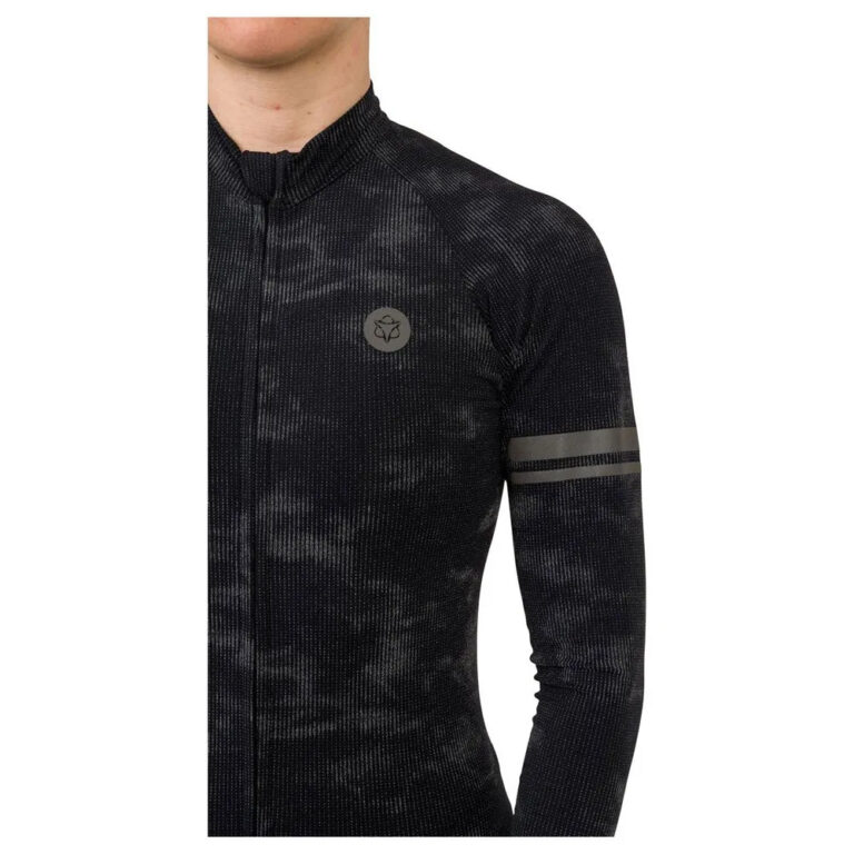 AGU Reflective Essential Long Sleeve Jersey XS Reflection Black - 2XL Reflection Black - Image 5