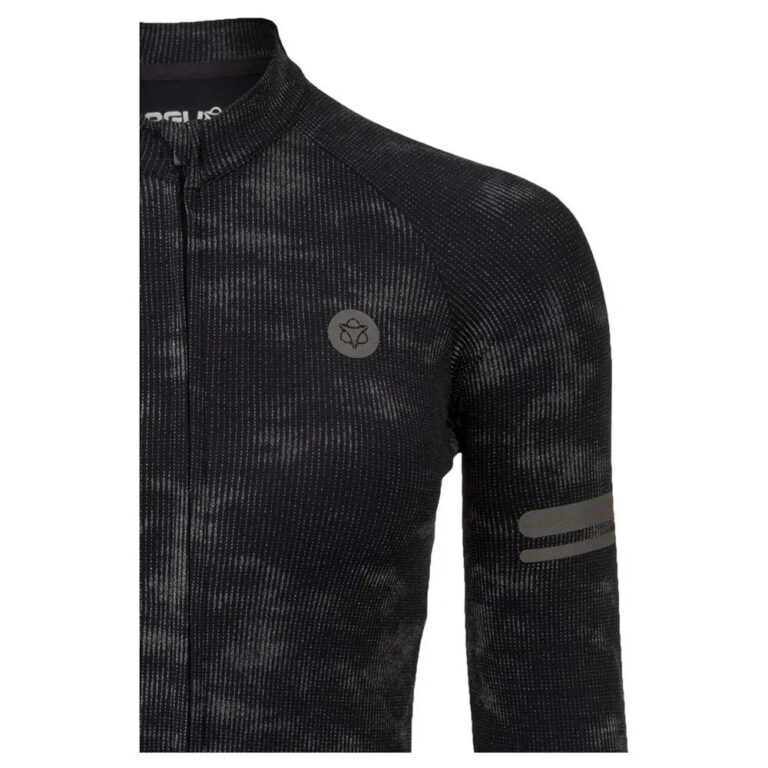 AGU Reflective Essential Long Sleeve Jersey XS Reflection Black - 2XL Reflection Black - Image 7