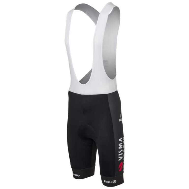 AGU Replica Visma | Lease A Bike 2024 Bib Shorts XS Black / Yellow - 3XL Black / Yellow - Image 3