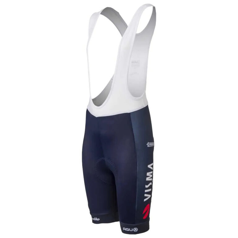 AGU Replica Visma Lease A Bike TDF 2024 Bib Shorts 116 cm Multicolor - 140 cm Multicolor - Image 3