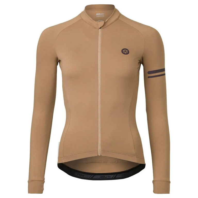 AGU Solid DMS Long Sleeve Jersey XS Leather - 2XL Leather - Image 3