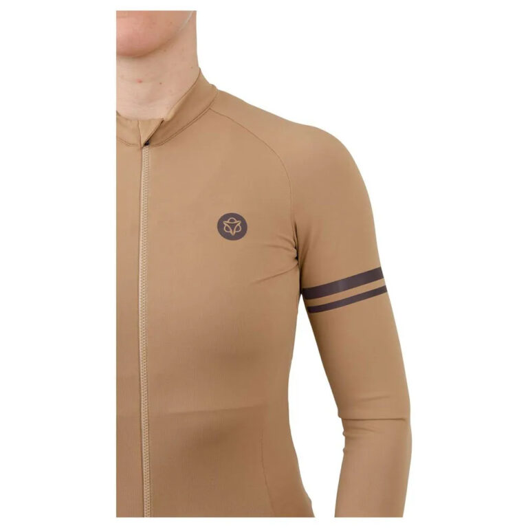 AGU Solid DMS Long Sleeve Jersey XS Leather - 2XL Leather - Image 5