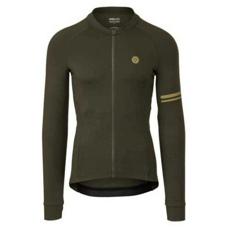 AGU Solid Performance Long Sleeve Jersey M Forest Green - 2XL Forest Green - Image 3