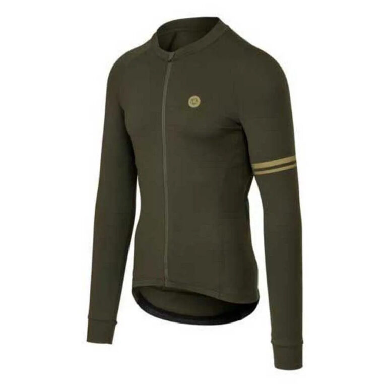 AGU Solid Performance Long Sleeve Jersey M Forest Green - 2XL Forest Green - Image 5