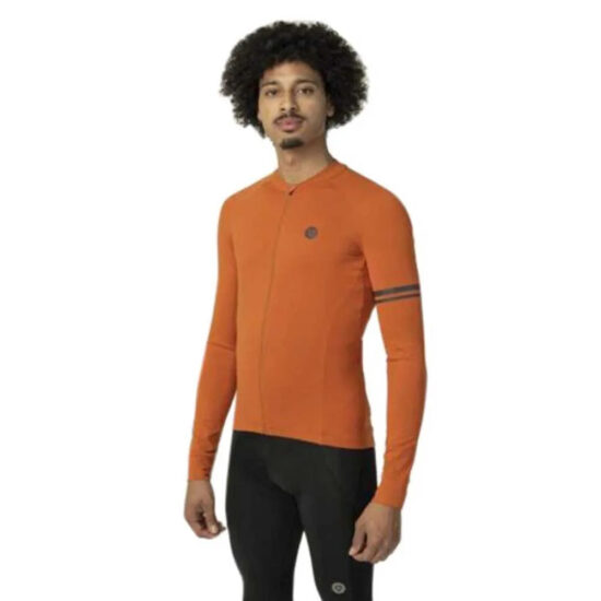 AGU Solid Performance Long Sleeve Jersey S Ice Tea - 3XL Ice Tea