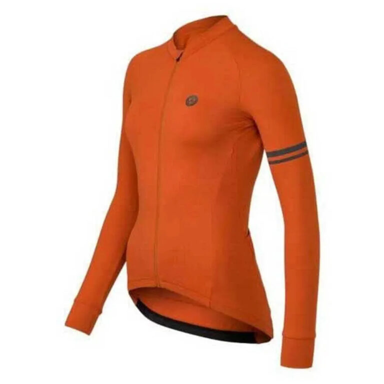 AGU Solid Performance Long Sleeve Jersey XS Ice Tea - 2XL Ice Tea - Image 5