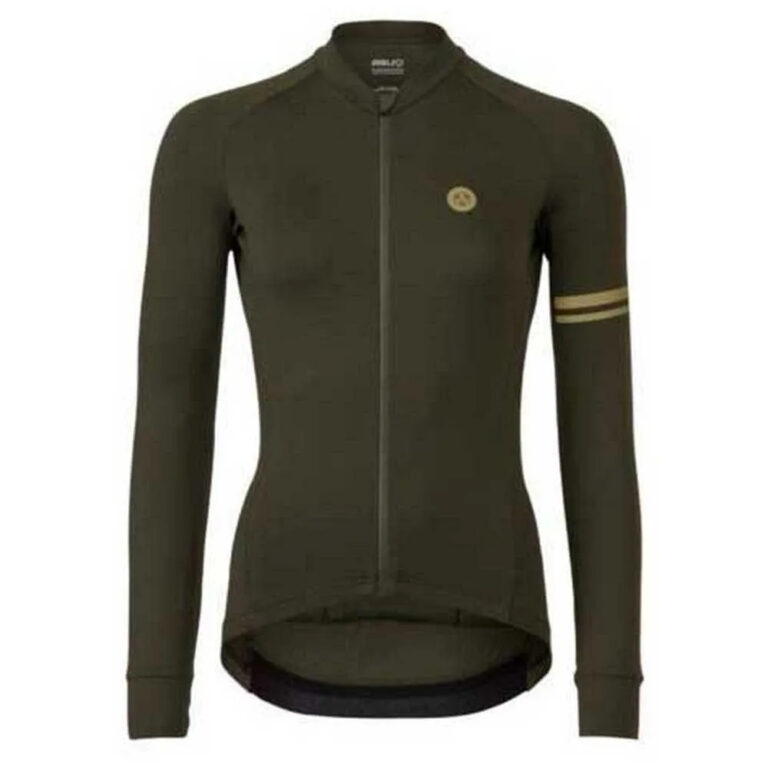 AGU Solid Performance Long Sleeve Jersey XS Forest Green - 2XL Forest Green - Image 3