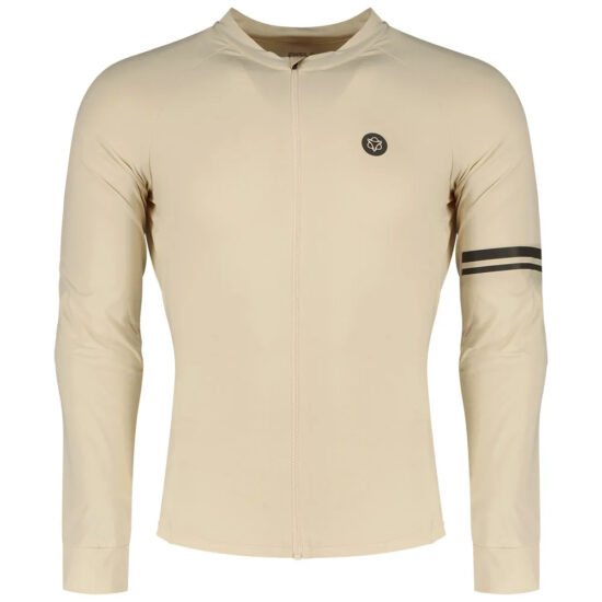 AGU Solid Performance Long Sleeve Jersey M Peanut Cream