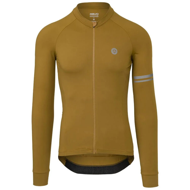 AGU Solid Performance Long Sleeve Jersey S Armagnac - 3XL Armagnac