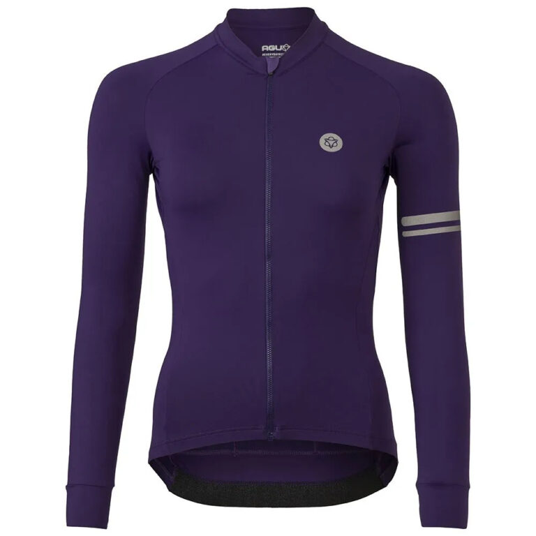 AGU Solid Performance Long Sleeve Jersey XS Purple Rain - 2XL Purple Rain