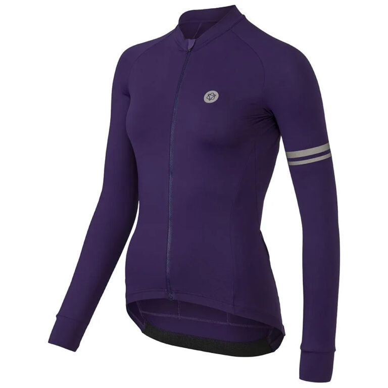 AGU Solid Performance Long Sleeve Jersey XS Purple Rain - 2XL Purple Rain - Image 3