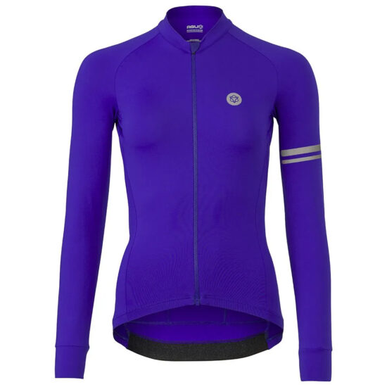 AGU Solid Performance Long Sleeve Jersey XS Violet - 2XL Violet