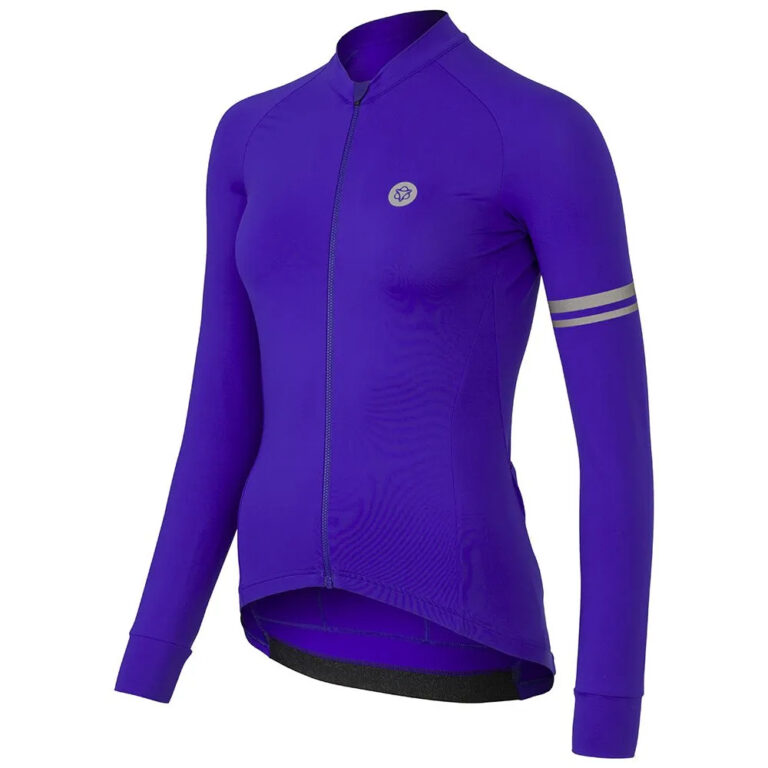 AGU Solid Performance Long Sleeve Jersey XS Violet - 2XL Violet - Image 3