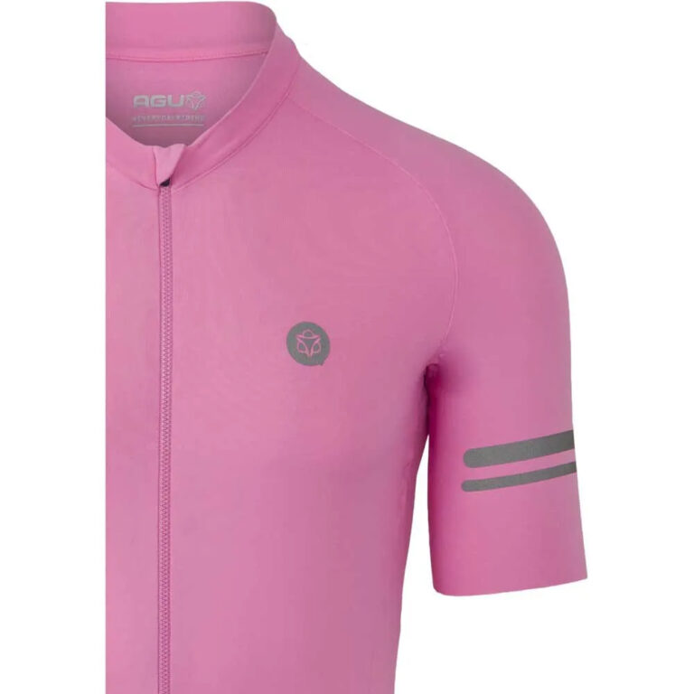 AGU Solid Performance Short Sleeve Jersey S Kawaii Pink - 3XL Kawaii Pink - Image 5