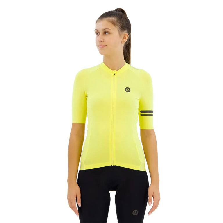 AGU Solid Performance Short Sleeve Jersey XS Yellowtail - 2XL Yellowtail