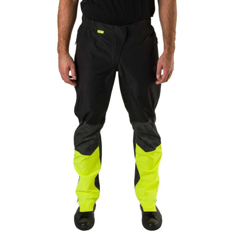 AGU Tech Rain Commuter Pants S Hi-Vis Black / Neon Yellow - 2XL Hi-Vis Black / Neon Yellow - Image 4