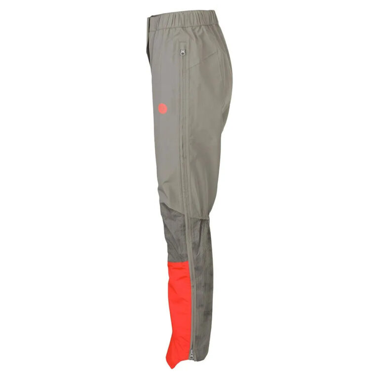 AGU Tech Rain Commuter Pants XS Hi Vis Red / Grey - 2XL Hi Vis Red / Grey - Image 3