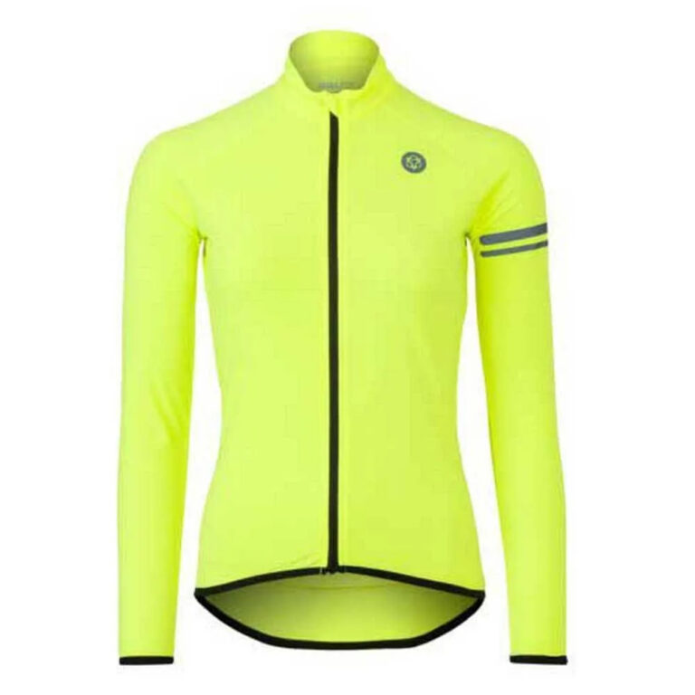 AGU Thermo Essential Long Sleeve Jersey XS Fluo Yellow - 2XL Fluo Yellow