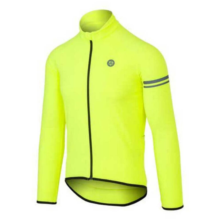 AGU Thermo Essential Long Sleeve Jersey S Yellow - 3XL Yellow - Image 3