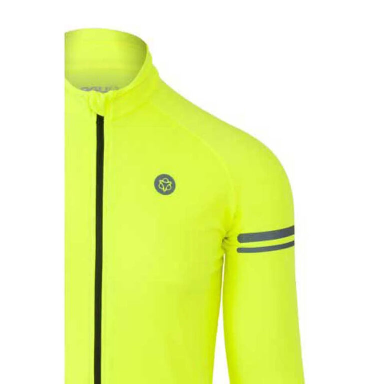 AGU Thermo Essential Long Sleeve Jersey S Yellow - 3XL Yellow - Image 5