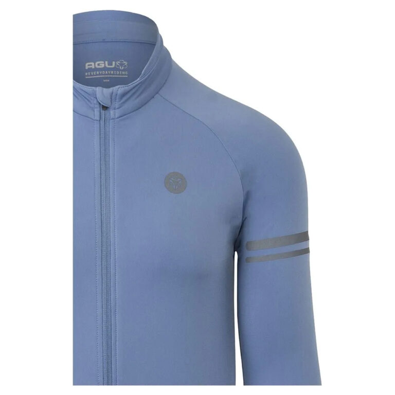 AGU Thermo Essential Long Sleeve Jersey S Specchio Blue - XL Specchio Blue - Image 5