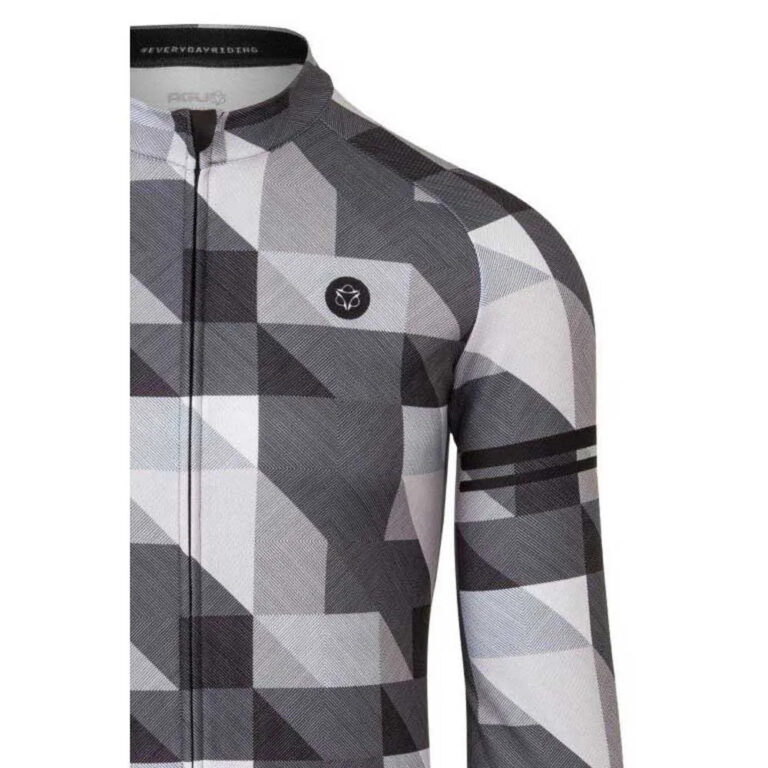 AGU Triangle Stripe Essential Long Sleeve Jersey S Black - 3XL Black - Image 5