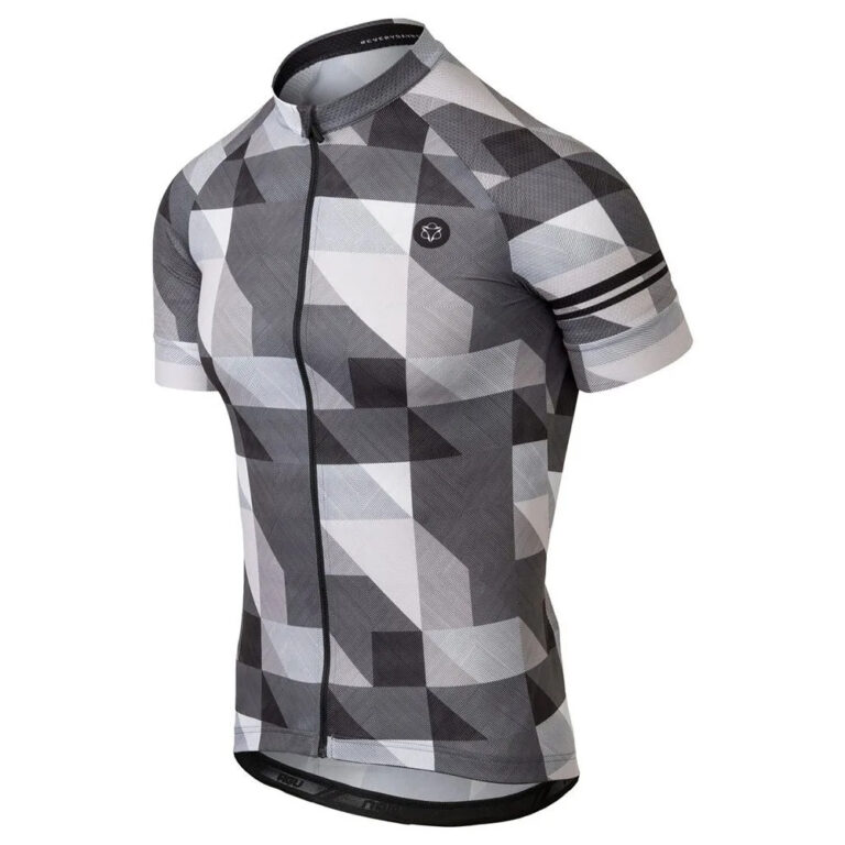 AGU Triangle Stripe Essential Short Sleeve Jersey S Black - Image 3