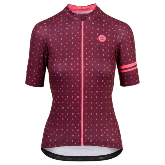 AGU Velo Love Essential Short Sleeve Jersey XS Wine - 2XL Wine