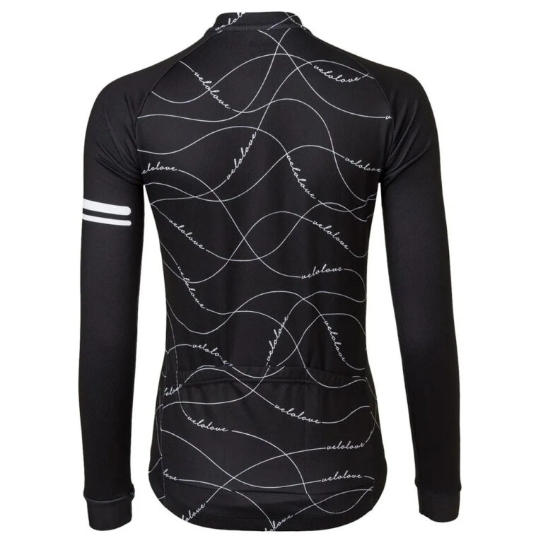 AGU Velo Wave Essential Long Sleeve Jersey XS Black - 2XL Black - Image 4