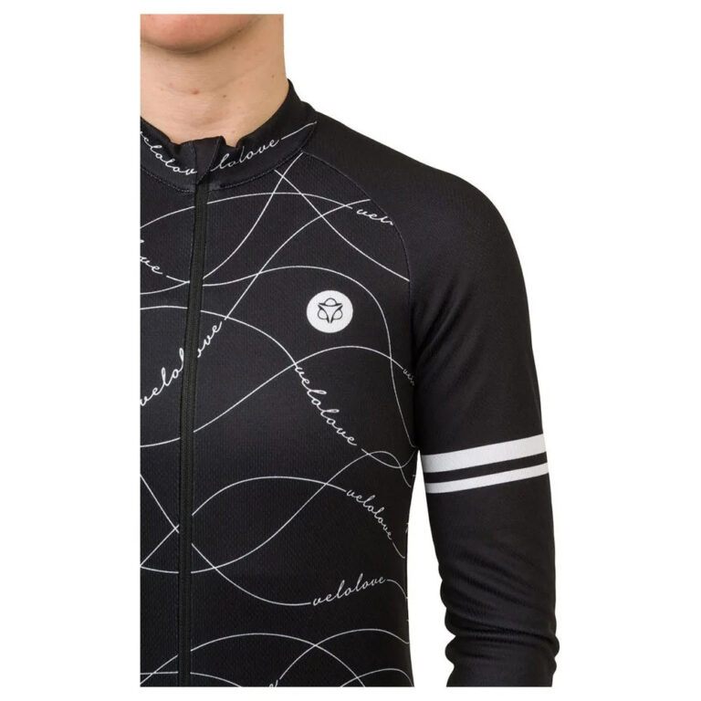 AGU Velo Wave Essential Long Sleeve Jersey XS Black - 2XL Black - Image 5