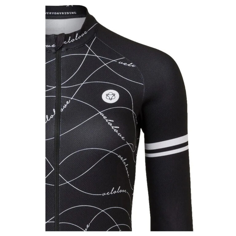 AGU Velo Wave Essential Long Sleeve Jersey XS Black - 2XL Black - Image 7