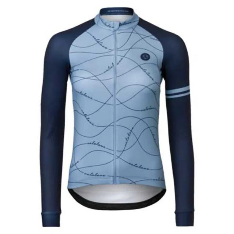 AGU Velo Wave Essential Long Sleeve Jersey XS Cloud - 2XL Cloud - Image 3