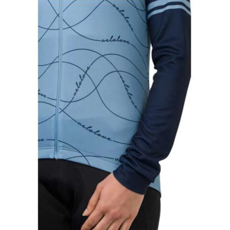 AGU Velo Wave Essential Long Sleeve Jersey XS Cloud - 2XL Cloud - Image 9