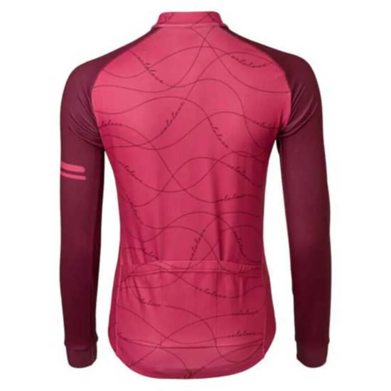 AGU Velo Wave Essential Long Sleeve Jersey XS Rusty Pink - 2XL Rusty Pink - Image 4