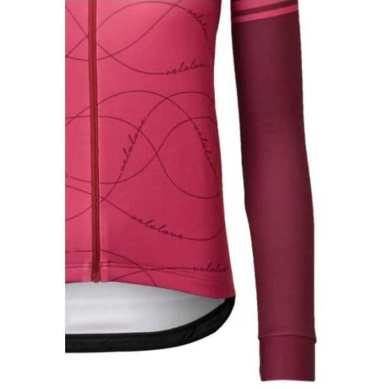 AGU Velo Wave Essential Long Sleeve Jersey XS Rusty Pink - 2XL Rusty Pink - Image 6