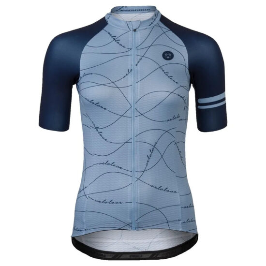 AGU Velo Wave Essential Short Sleeve Jersey XS Cloud - 2XL Cloud