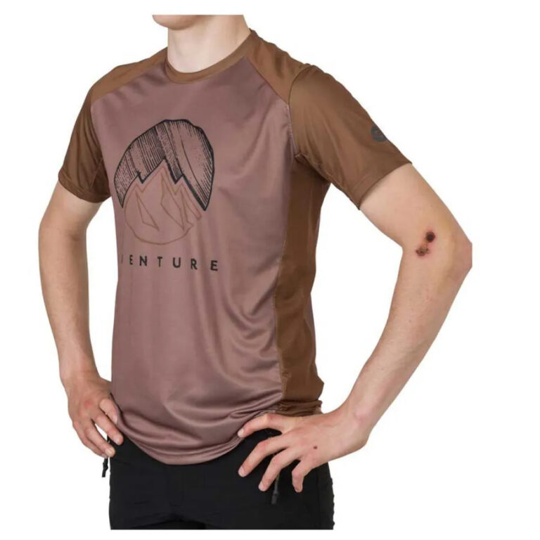 AGU Venture MTB Short Sleeve Jersey XS Brown - 2XL Brown