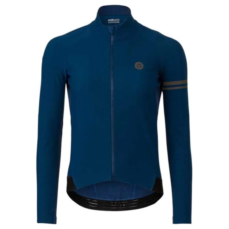 AGU Woven Performance Long Sleeve Jersey XS Steel Blue - 2XL Steel Blue