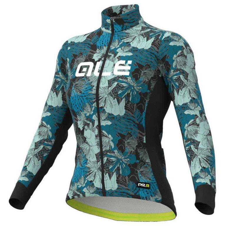 Al&amp;eacute; Amazzonia Long Sleeve Jersey XS Black / Green - XL Black / Green