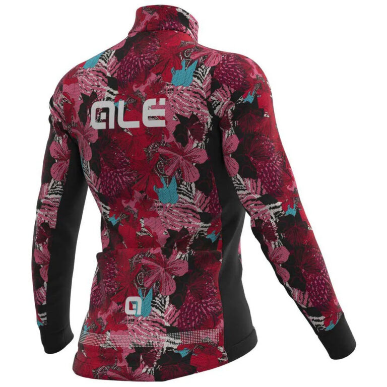 Al&amp;eacute; Amazzonia Long Sleeve Jersey 2XS Black / Strawberry - 2XL Black / Strawberry - Image 2