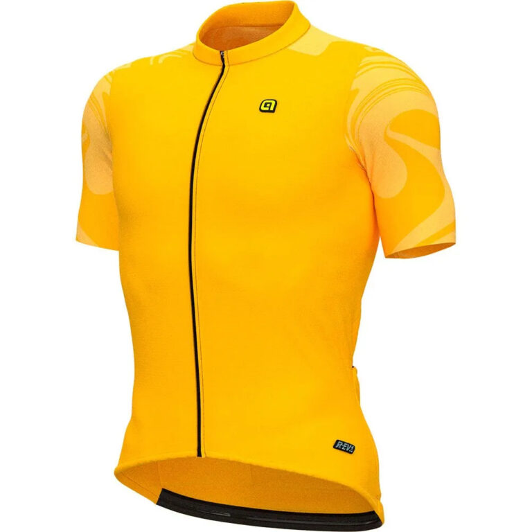 Al&amp;eacute; Artika Short Sleeve Jersey S Fluor Yellow - L Fluor Yellow