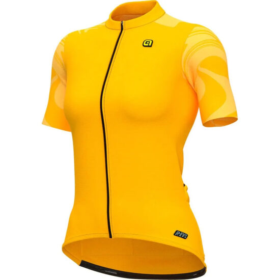 Al&amp;eacute; Artika Short Sleeve Jersey S Yellow - L Yellow